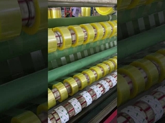 熱耐性 BOPP 透明テープ 紫外線耐性 1000 インチ 長さ