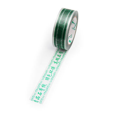 プリントされた透明・脆いプラスチック製のボップ・パッキングテープ 製造 48mm X 100m