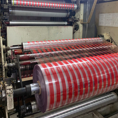 良い価格 印刷テープ ジャンボロール 1.28*4000m Bopp 梱包テープ製造 オンライン